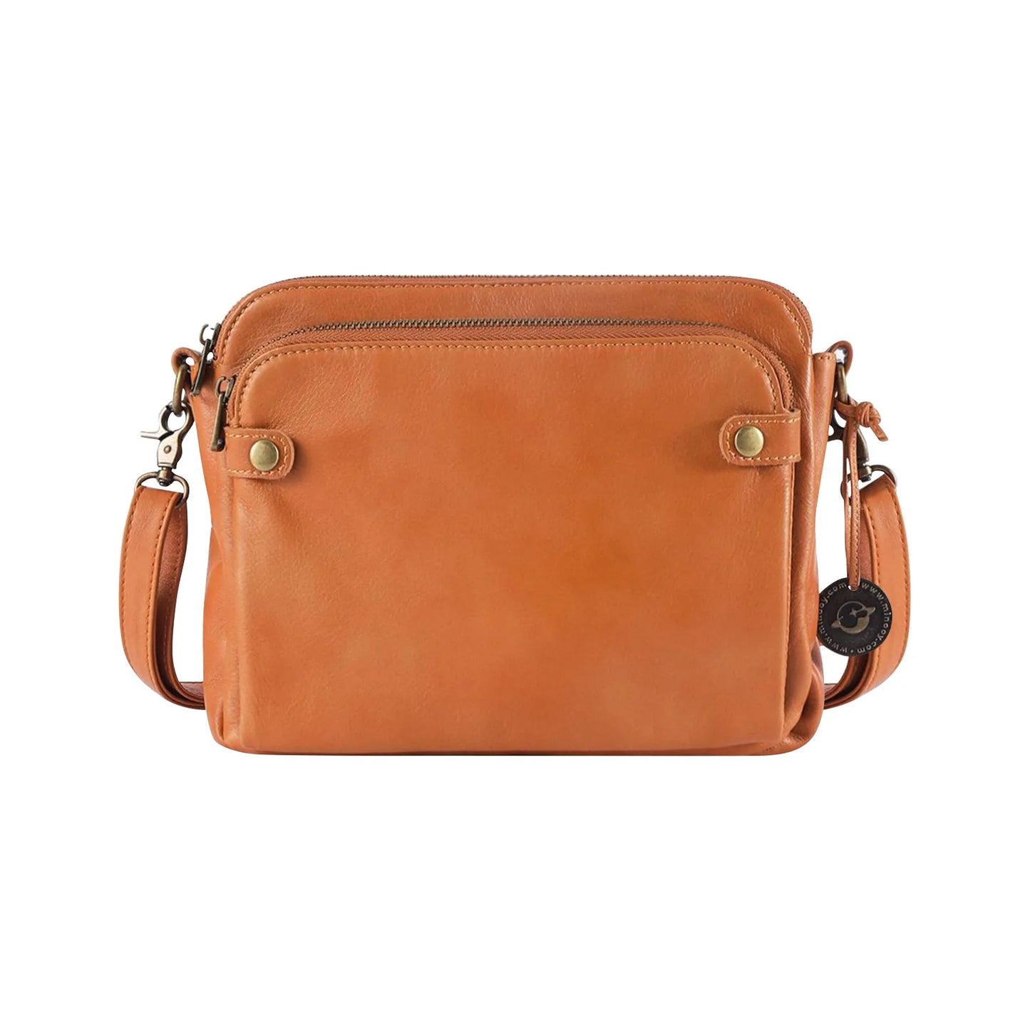 Ladies' Shoulder Crossbody Bag Vintage Handmade Leather Square Messenger Bag Fashion Classic Simple Daily Or Business Bag