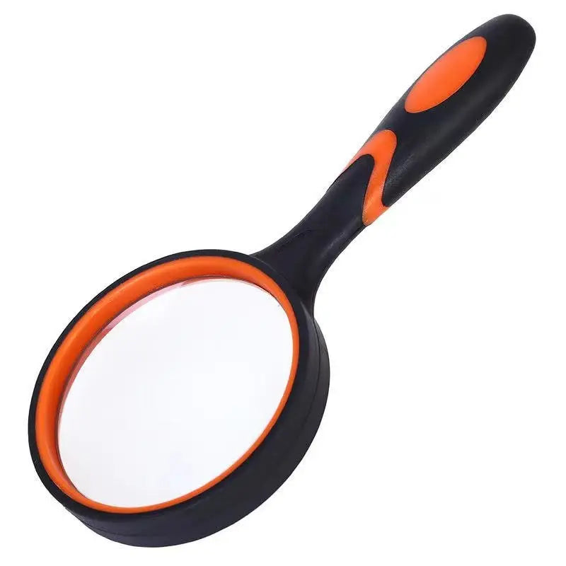 10X Magnifying Glass Handheld Reading Magnifier For Seniors & Kids Real Glass Magnifying Lens For Book Newspaper Reading