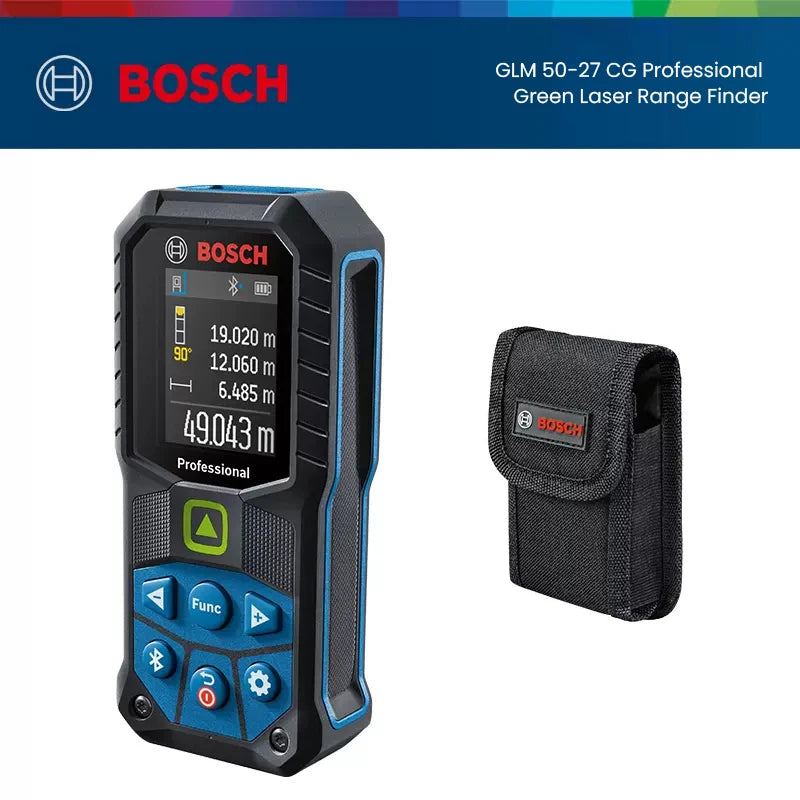 Bosch Laser Tape Measure Professional Distance Meter Optical Rangefinder Accurate 30-50m Surveying Equipment