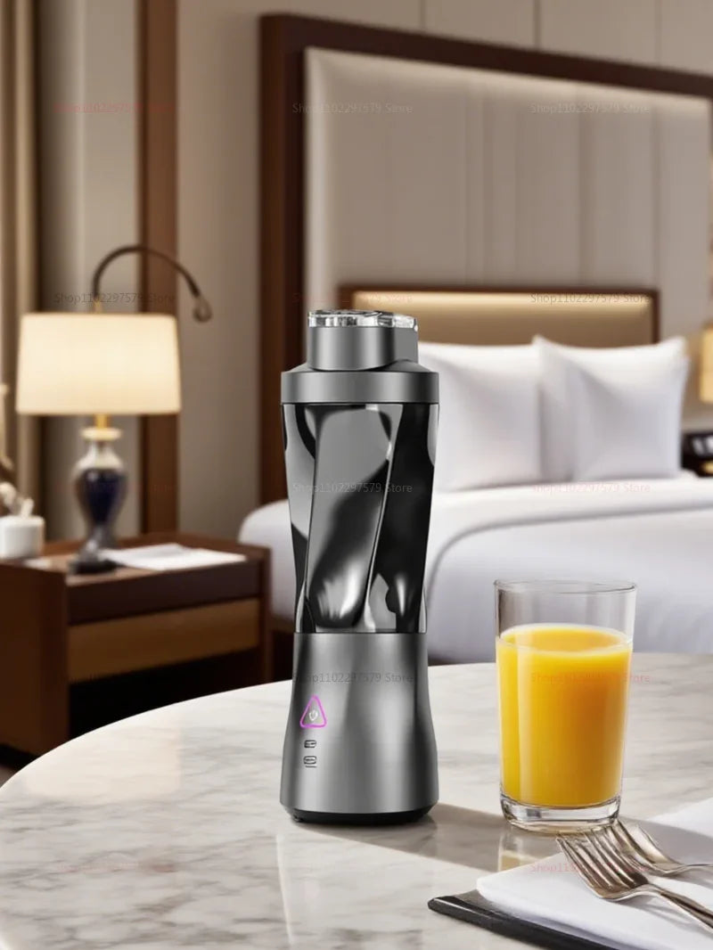 2025 Portable Mini Blender Personal Smoothie Maker For Milkshakes Juices And Shakes Compact Multi-Functional Black Juicer