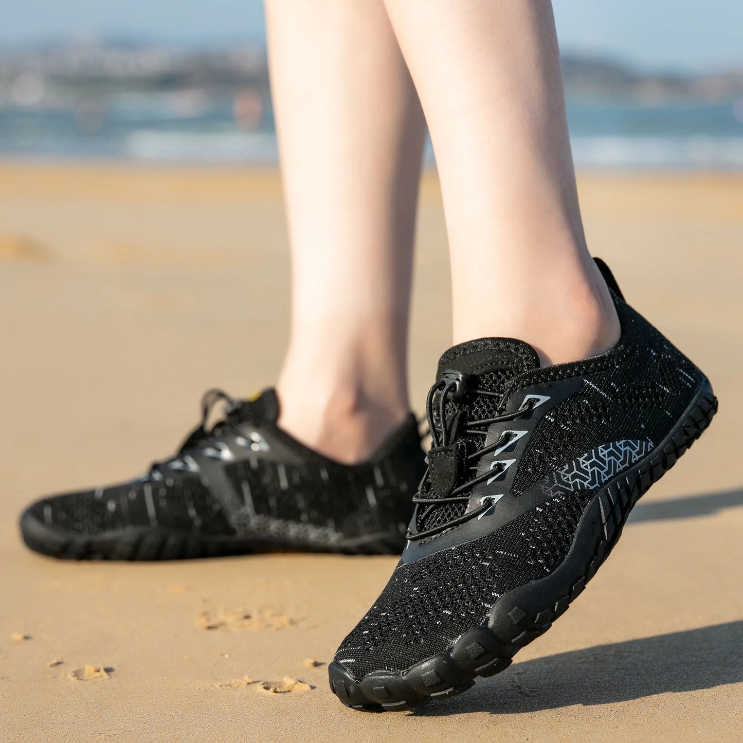 Water Shoes for Women Men Comfortable Barefoot Shoes Upstream Breathable Beach Shoes Quick Dry River Sea Aqua Shoes Sneakers