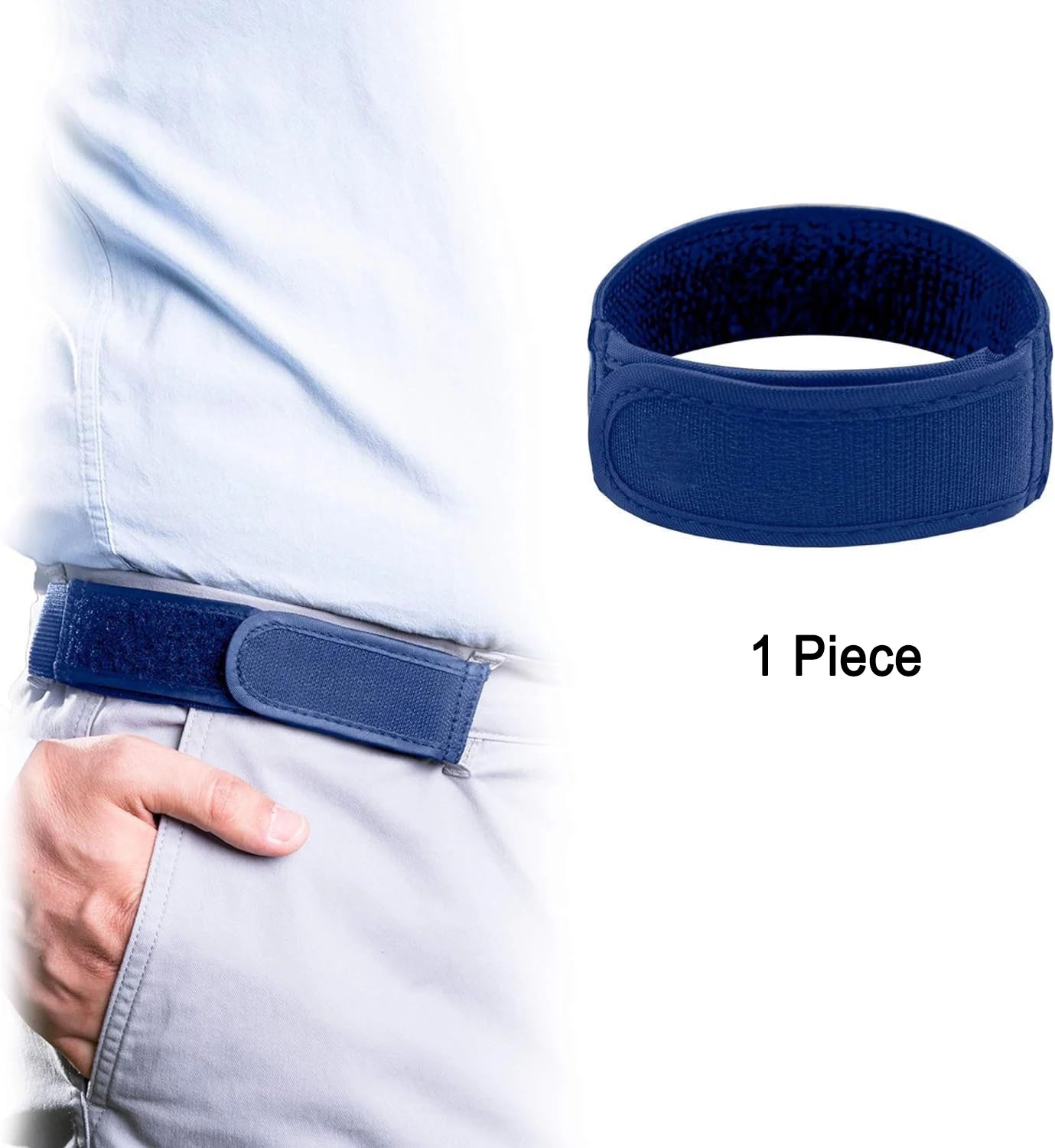 Ultra-soft No Buckle Elastic Belts Fashion Comfortable Stylish Belt Loop Buckle-Free Belt Unisex Buckle Free Waist Belts Men's