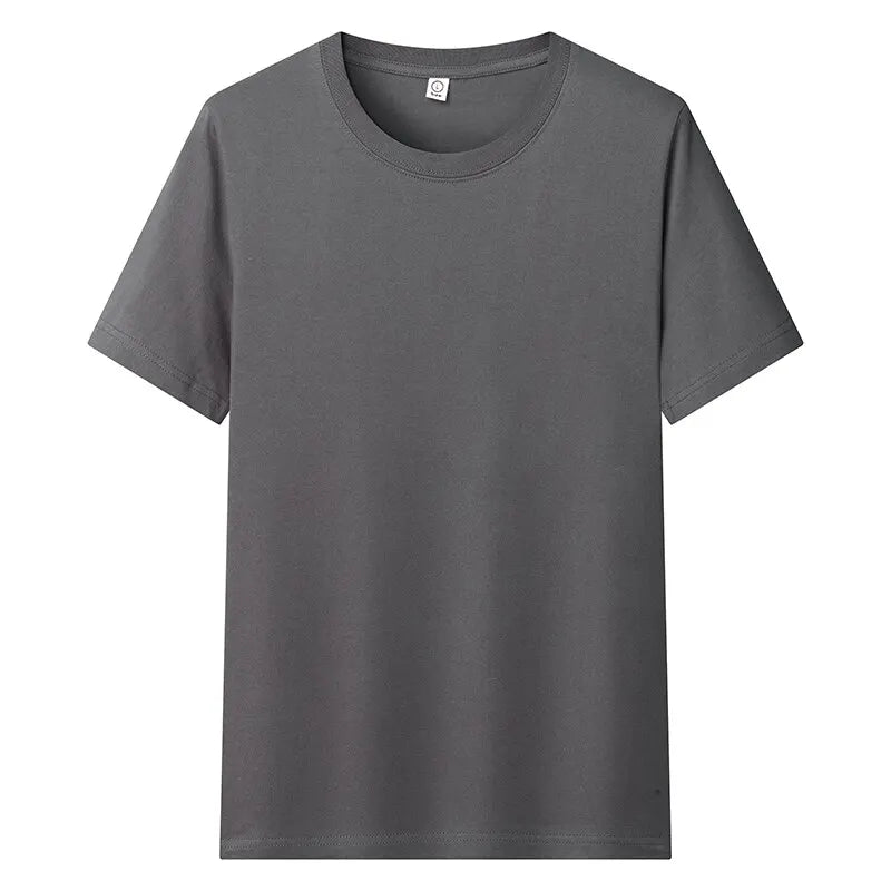 100% Cotton T Shirts Men Women Short Sleeve Solid Male Female Tshirts Tees O-Neck Tee Shirt