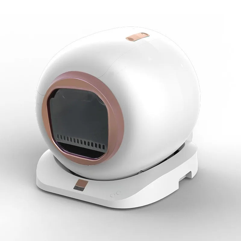 65L Automatic Cat Litter Box Self Cleaning Large Cats Litter Box APP Smart Closed Cat Toilet Dual Deodorization Pet Supplies