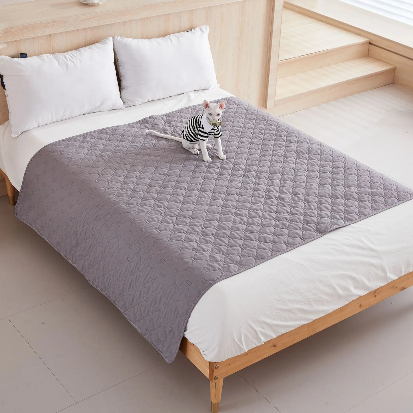Waterproof Pet Mattress Non-slip Reusable Pet Pad Protective Cat Sofa Cushion Light Easy Clean Small Dog Mat in Spring