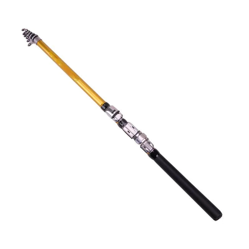 Rock Fishing Rod Small FRP Soft Tail Portable Telescopic Short Joint Long Range Vara De Pesca Canne a Peche