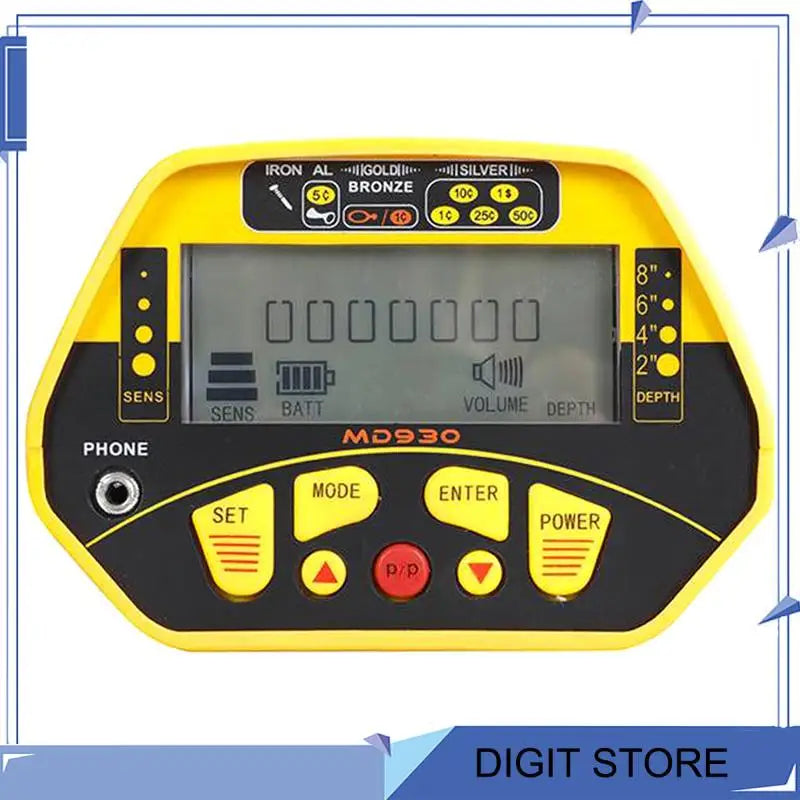 DIGIT-Metal Detector Underground Gold Finder Metal Detecting Tool MD930 Metal Detector MD930