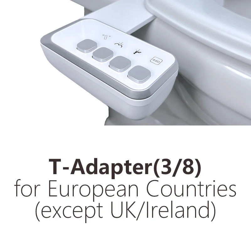 Bidet Toilet Seat Bidet Attachment Detachable structure Easy for Maintaining Dual Nozzle Cleaning Butt Attachable Bidets