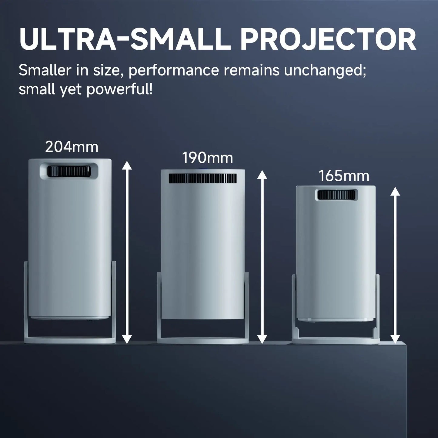 P30PRO Android 14 Smart Mini Projector Supports 4K HD Video WiFi 6 BT5.0 Native 720p Home Theater Outdoor Portable Projector
