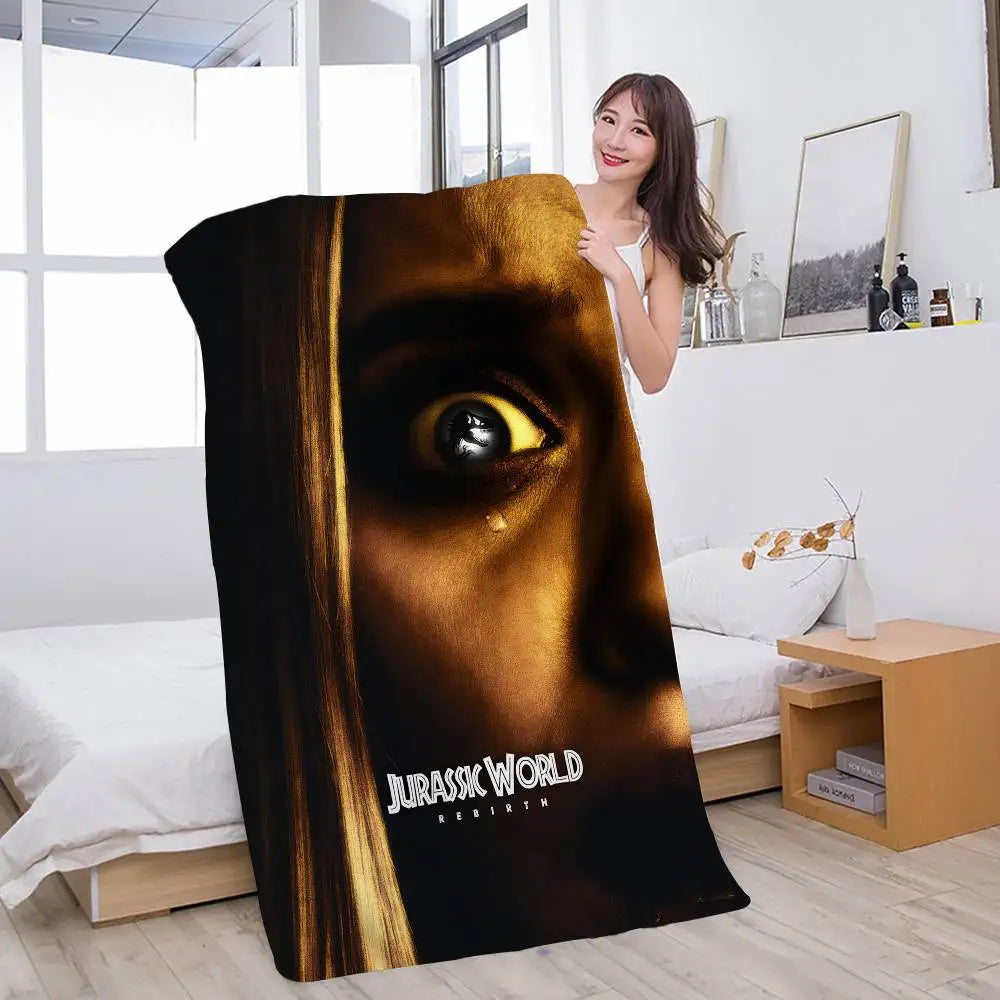 Jurassic World Rebirth movie Cartoon Beach Towel Cute Kawaii Room Decor Bath Girls Children Hand Towels For Bathroom Shower