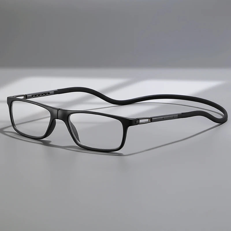 The new neck-hugging reading glasses are convenient to carry and are high-definition and comfortable for daily reading