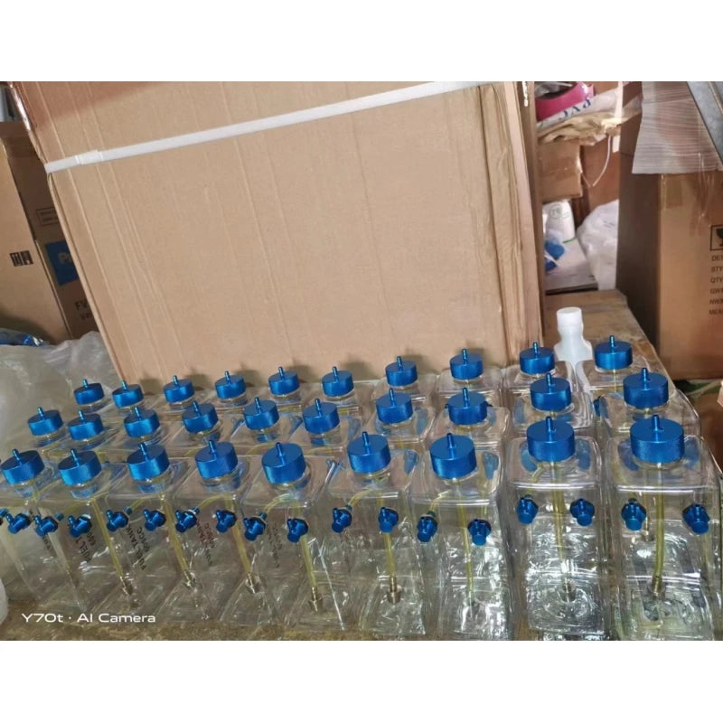RC Transparent Oil/Gas Fuel Tank / Plastic Bottle 300/400/500/600 ml/cc for Gasoline and Nitro RC Model Airplane