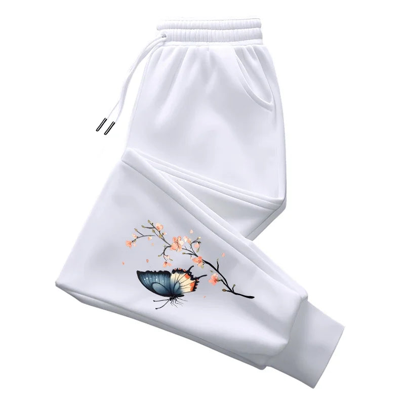 Womens Sweatpants Fashion Printing Daily Casual Trousers Sports Jogging Pants Versatile Outdoors Sportswear Hot Sale Clothing