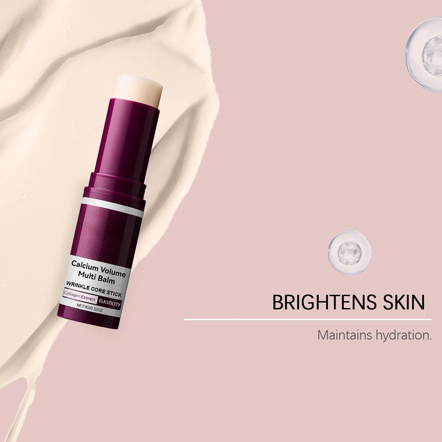 Anti-Aging Moisturizing Skincare Stick Firming Repairing Skin Deep Hydration Improving Fine Lines Brightening Skincare Stick