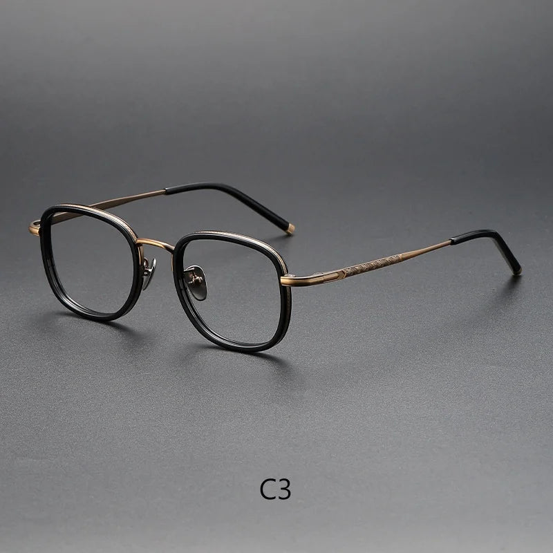 New Ultra-light Ttanium Glasses Frames Retro Designer Men's And Women's Glasses Frames Blue Ligh Optical Prescription Frames 712