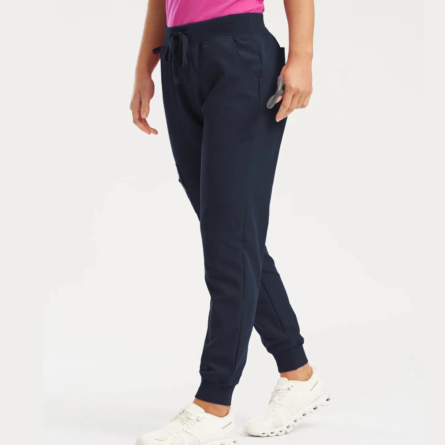 Women's Pants Solid Color Casual Sports Pants With Pockets And Drawstring Jogging Pants, Simple Stylish, Suitable For Outdoor