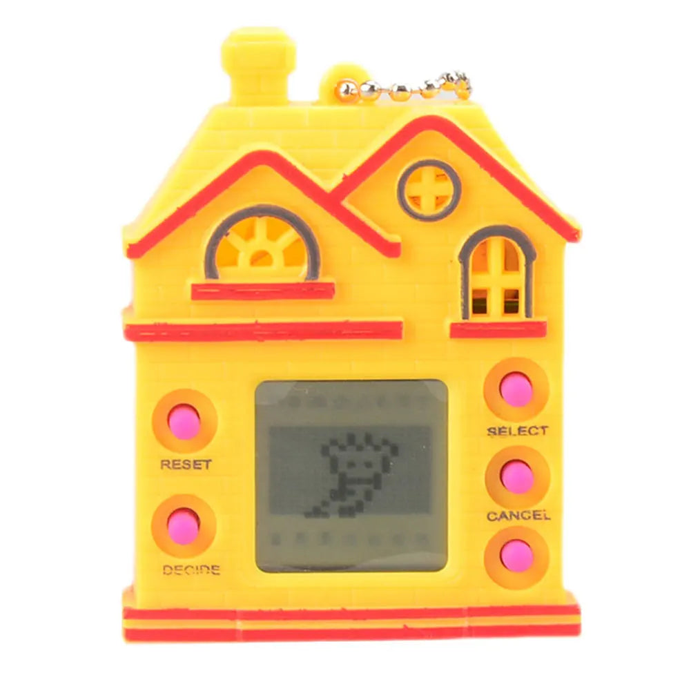 1PC Transparent Electronic Pets Tamagotchi Nostalgic 49 Pets In One Virtual Cyber Digital Pet Toys Pixel Funny Play Toys