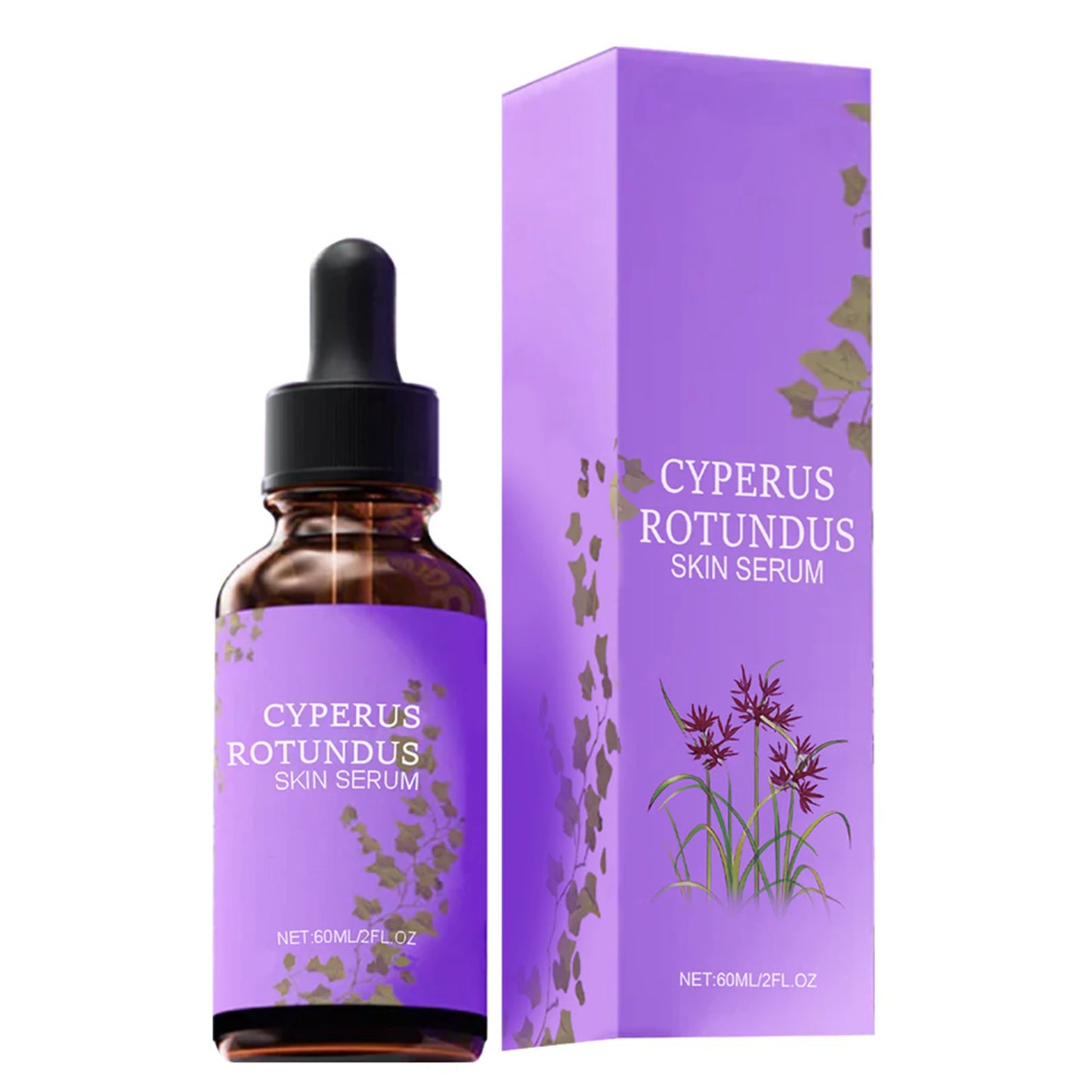Cyperus Rotundus Skin Serum Natural Hair Removal Oil Women Body Hair Removal Liquid Hair Growth Inhibitor Non-Irritating Safe
