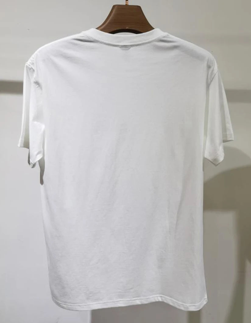 100% Cotton White Tshirt Unisex High Quality Round Neck T Shirt Men Herren T-shirt Uomo Tee Shirt Homme Coton Franela De Algodon