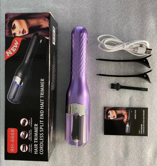 1 set of multifunctional hair clipper hair trimmer hair clipper, which can automatically cut hair without leaving any trace.