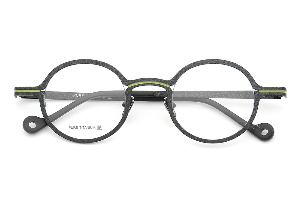 Retro Women Round Eyeglass Frames for Men Glasses Frames Pure Titanium Spectacles Fashion Optical Eyeglasses Frames Prescription