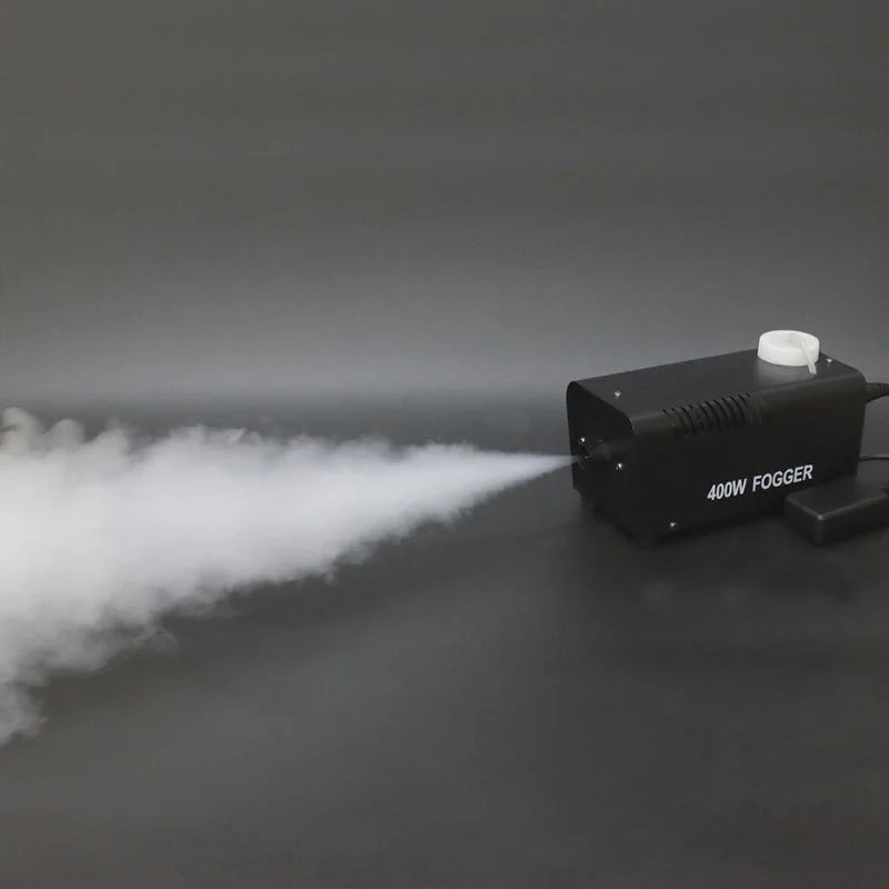 400W Remote Control Fog Machine DJ Event Show Fog Machine Stage Show Smoke Machine Disco DJ Party Club Bar Wedding Event Show