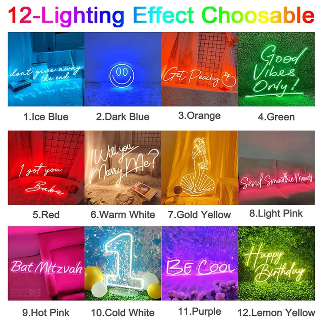 Ghost Led Neon Sign Light - Halloween Decoration Scary Theme Party Wall Art Neon for Bedroom Living Room Horror Movie Fan Gifts