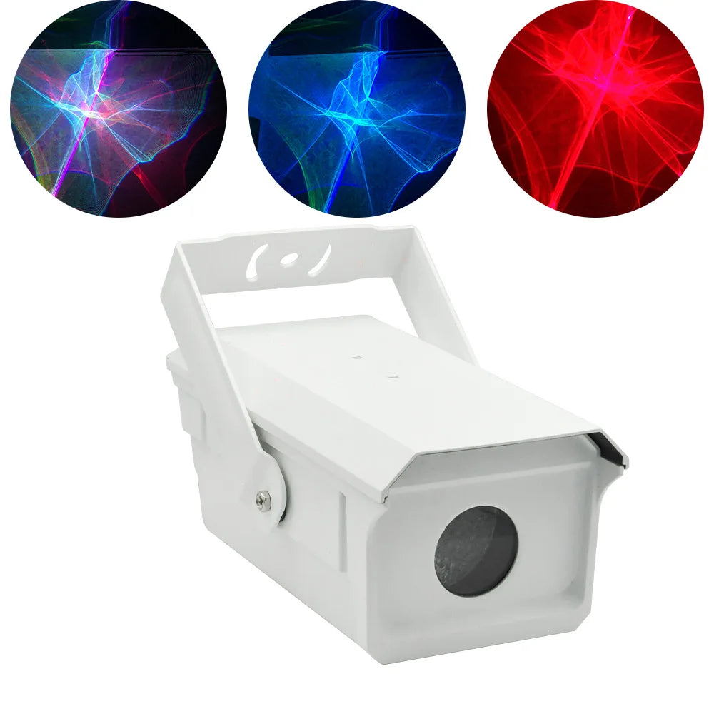 2W Polar Aurora Boreali Laser Light Outdoor Equipment RGB DJ Lighting Waterproof Sky Star Northern Lights Prjoector for Disco