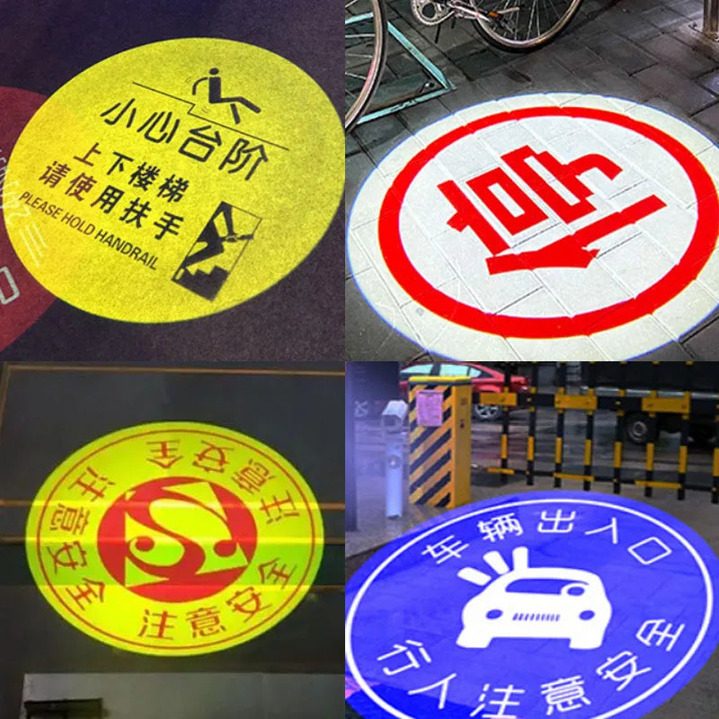 Custom Led Hd Indoor Door Head IP65 Waterproof Projector Outdoor Advertising Light Projection Lamp Gobo Logo Projector Display
