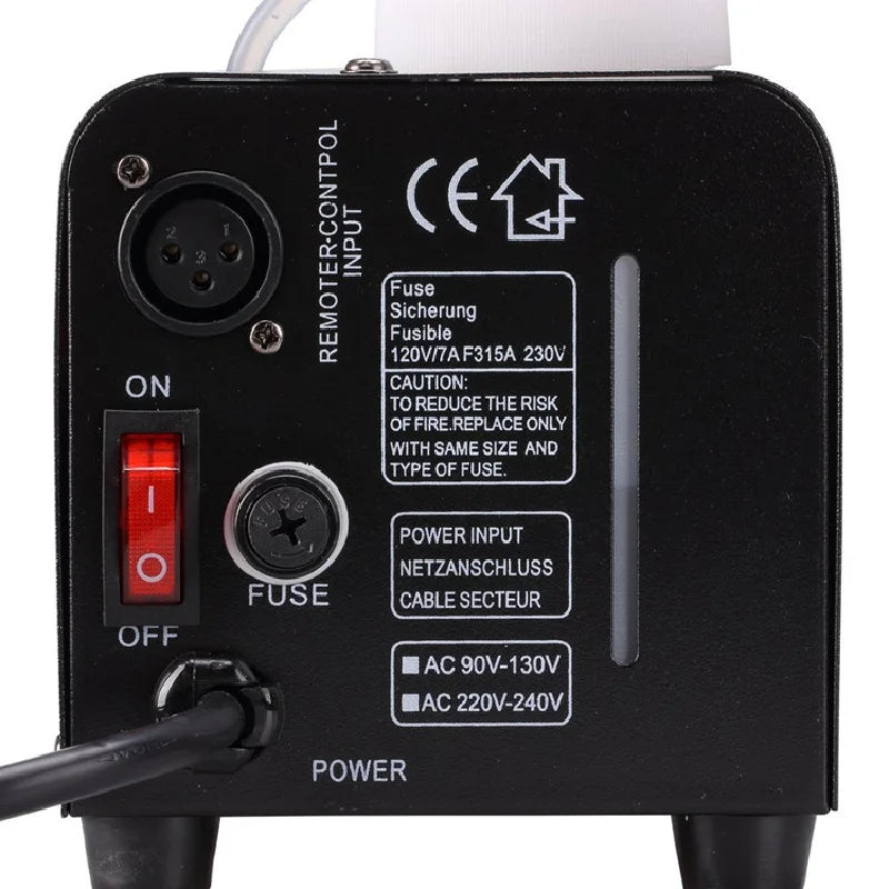 400W Remote Control Fog Machine DJ Event Show Fog Machine Stage Show Smoke Machine Disco DJ Party Club Bar Wedding Event Show