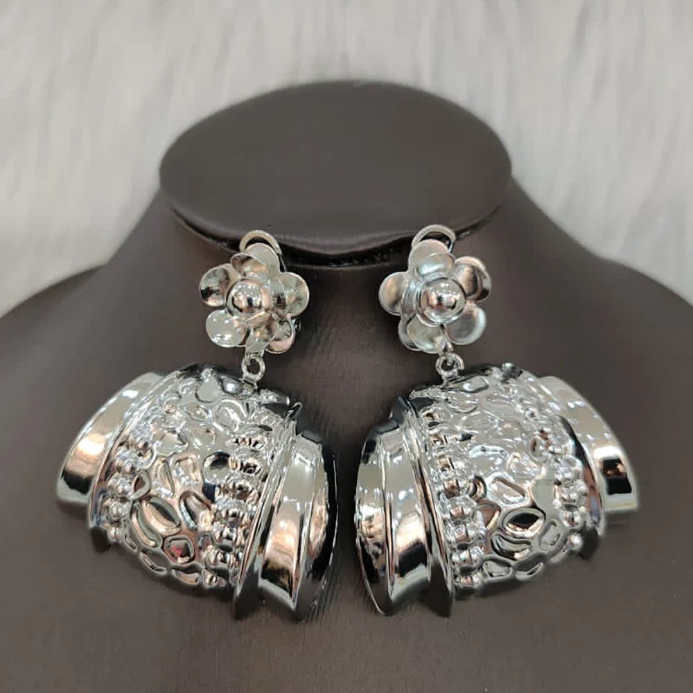 African Women Jewelry Set Pendant Necklace Earrings Weddings Design Bracelet Ring Jewellery Party Bridal Dubai Accessory Gift