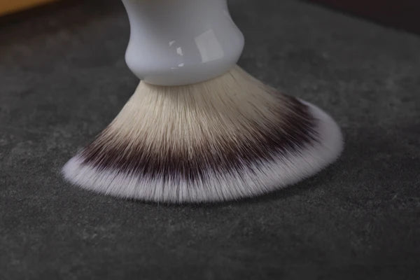 YAQI Naicha （Milk tea） Synthetic Hair Mens Wet Shaving Brush
