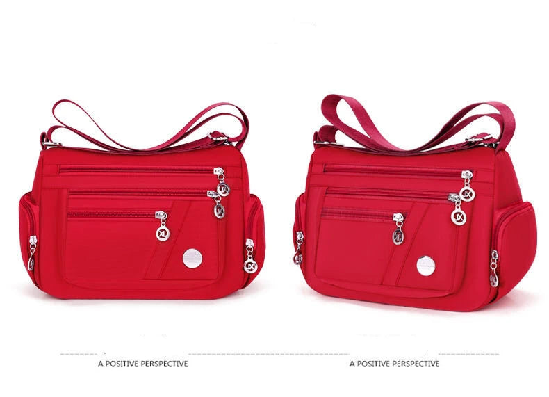 Women Nylon Waterproof Bag Messenger Bags For Lady Crossbody Large Capacity Travel Shoulder Bag Casual Handbags High Quality