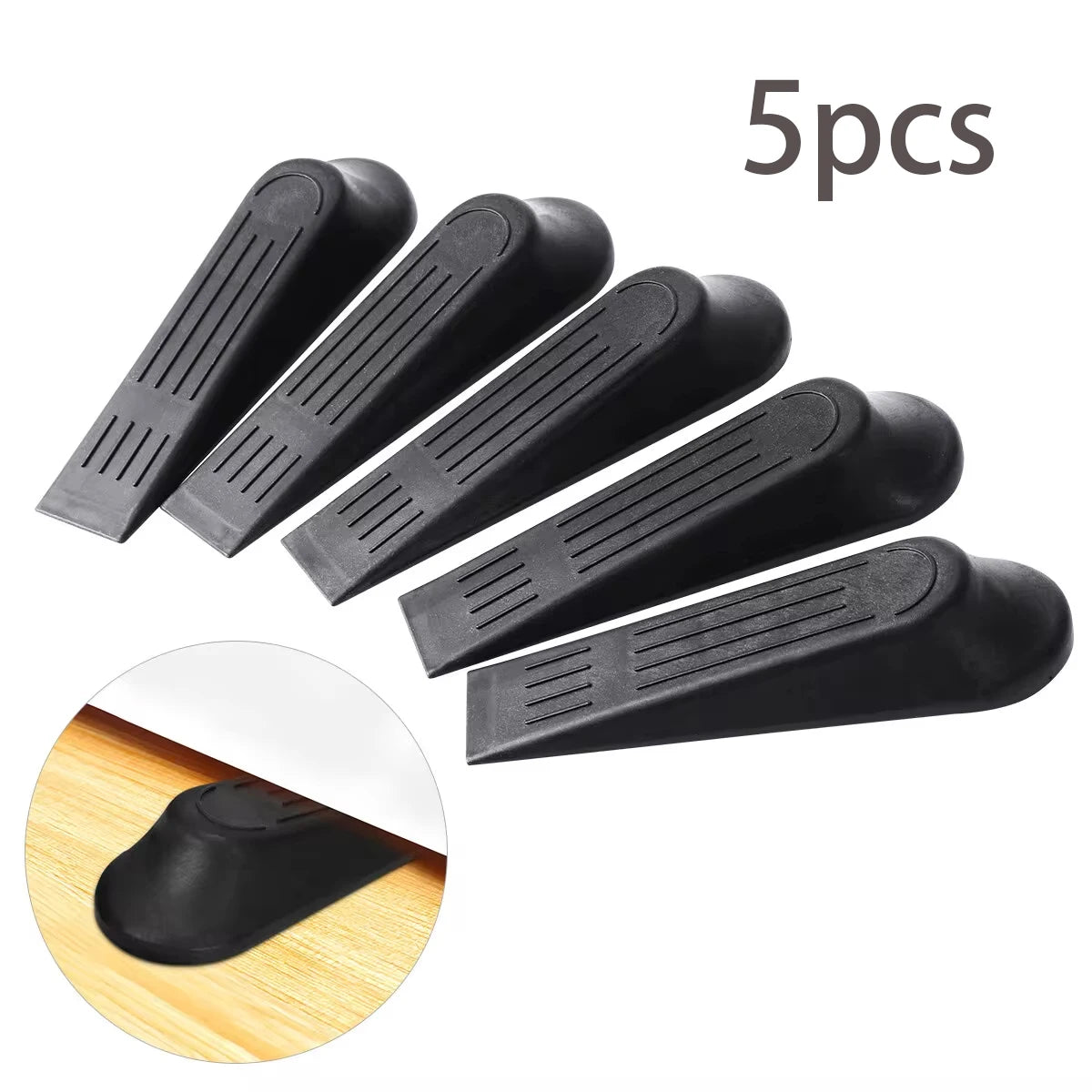 5pcs RV Door Stop Stoppers Door Holder Heavy Duty Door Stopper Door Block Wedge Keeps Doors Open Sliding Jam Block Holder