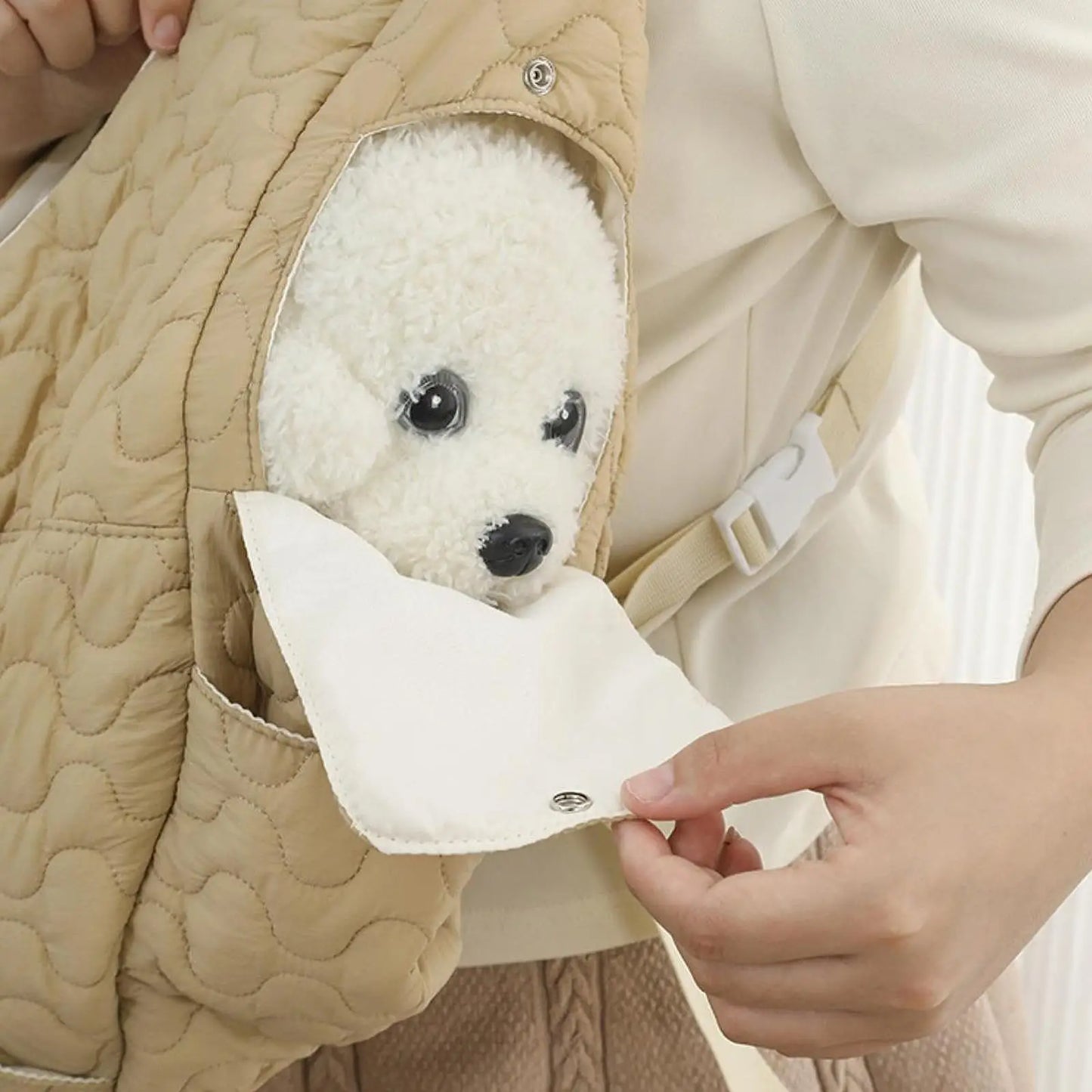 1 Pc Pet Carrier Backpack Pet Chest Bag Unique Decorative Portable Multifunctional for  Puppy Small Pets Pet Outing Backpack