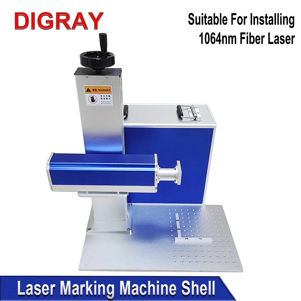 DIGRAY Fiber Laser Marking Chassis Engraving Machine Housing Cabinet Suitable For Raycus MAX JPT 20~100W 1064nm Laser Source