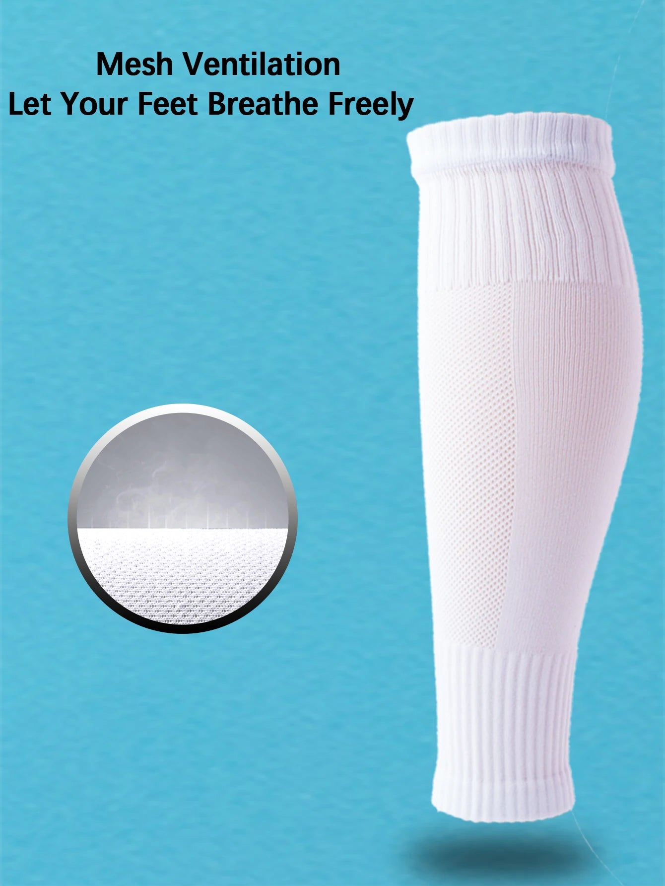 2 pairs of sports leg covers, calf socks, compression socks, and leg protectors