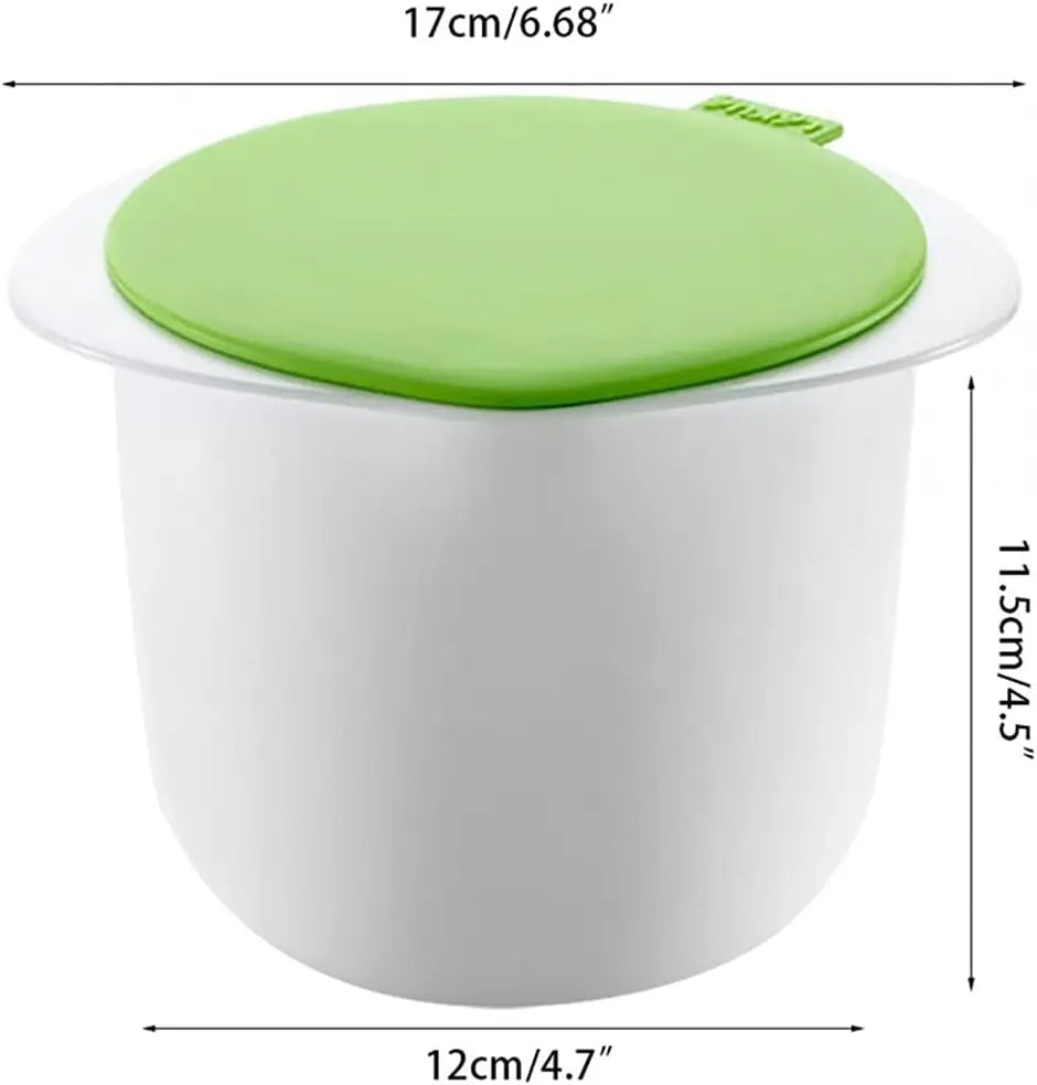 Kitchen Essentials,Microwave Yogurt Filter, Cheese Maker with Recipes