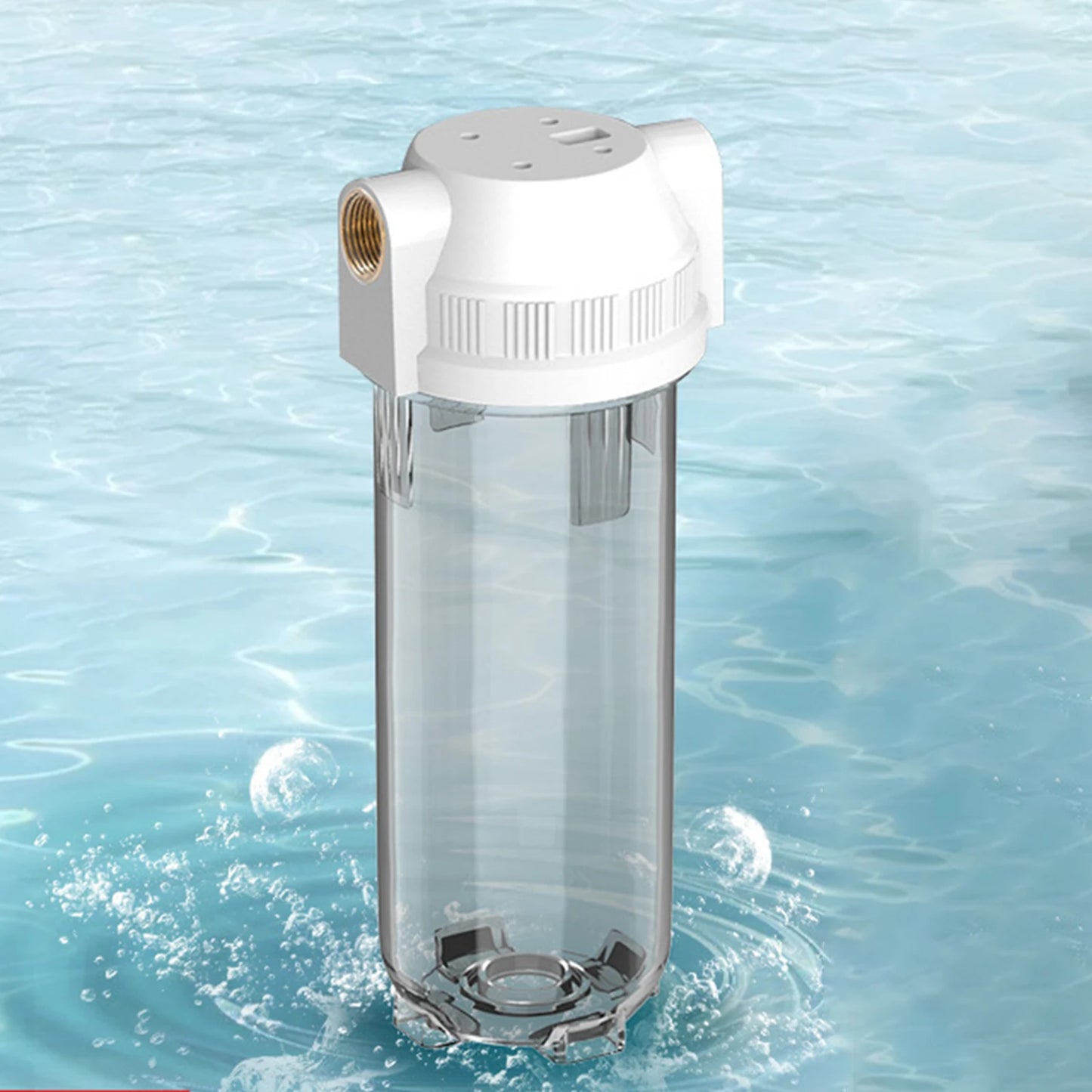 10 inch Proof Bottle Filter, Replaceable Transparent PET Water Filters for Kitchen Water Purifiers Home Appliance Accessories