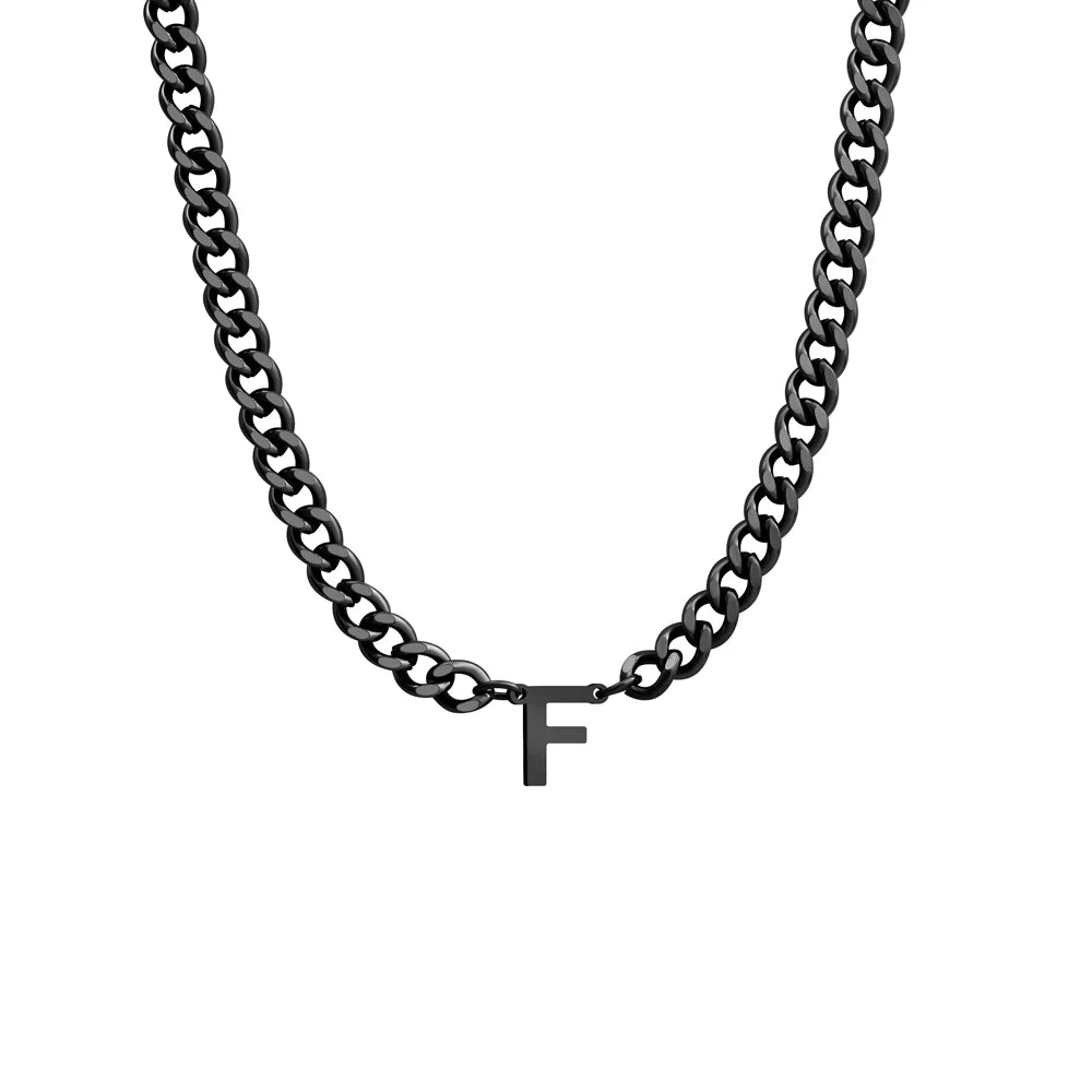 Initial Necklace Chain Initial Necklace Personalized Letter Initial Necklace Rope Chain Necklace With Initial чокер из бисера