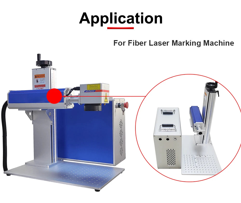 DIGRAY Fiber Laser Marking Chassis Engraving Machine Housing Cabinet Suitable For Raycus MAX JPT 20~100W 1064nm Laser Source