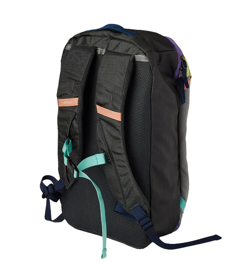 Nylon Backpack Large Capacity School Bag Students Casual Travel Commuter Double Shoulder Bag Lightweight Soft Padded Strap