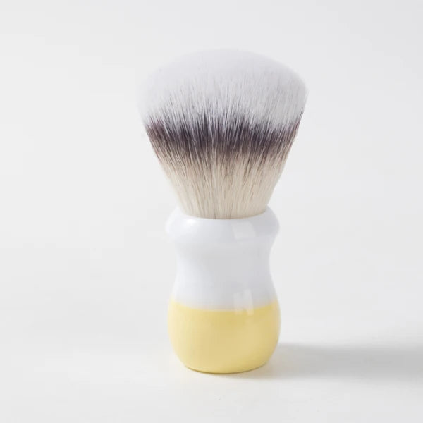 YAQI Naicha （Milk tea） Synthetic Hair Mens Wet Shaving Brush
