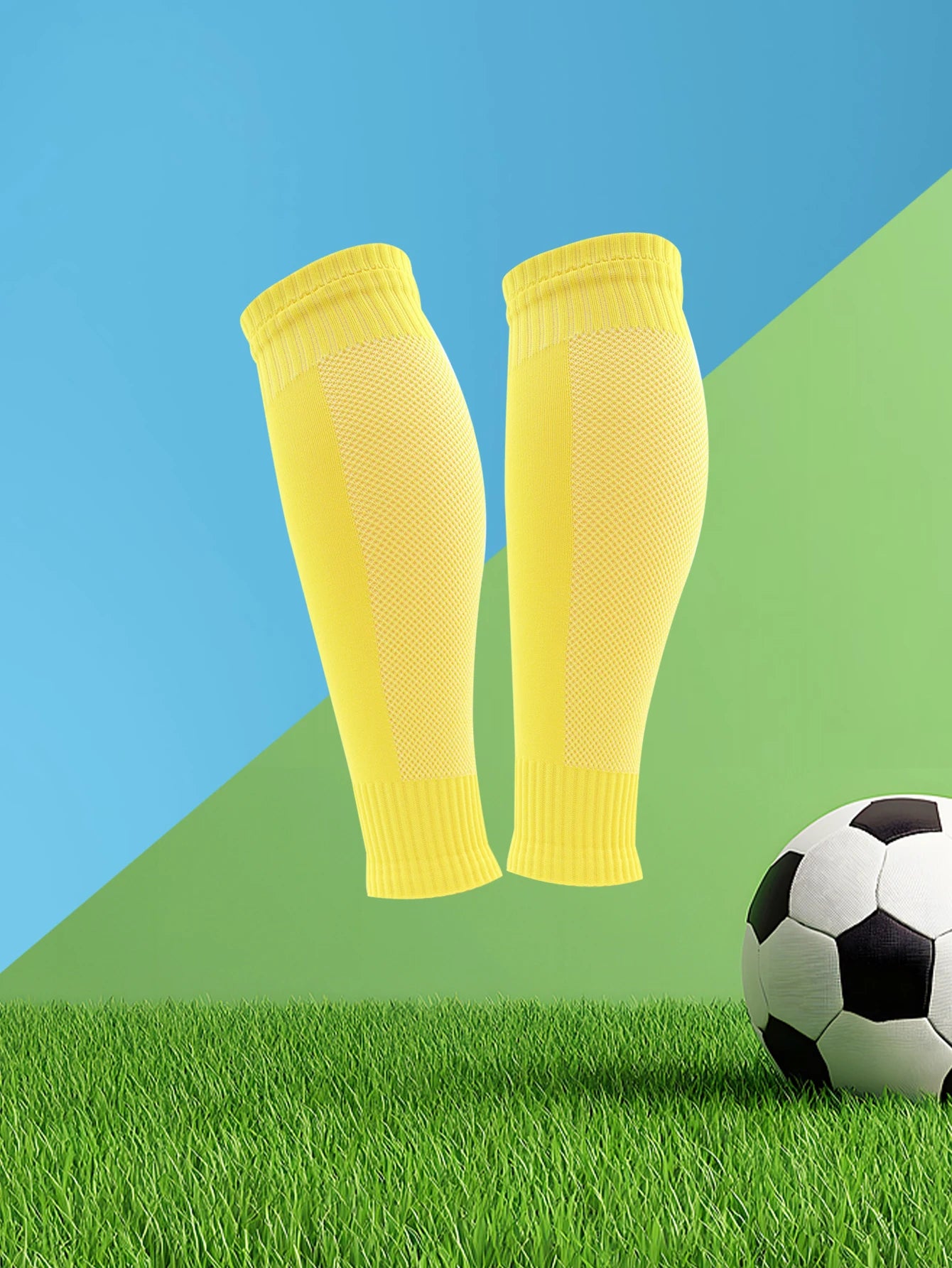 2 pairs of sports leg covers, calf socks, compression socks, and leg protectors