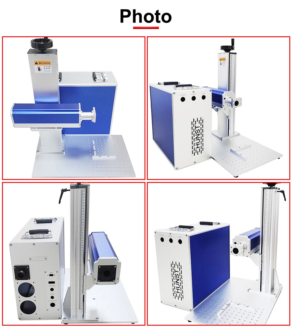 DIGRAY Fiber Laser Marking Chassis Engraving Machine Housing Cabinet Suitable For Raycus MAX JPT 20~100W 1064nm Laser Source
