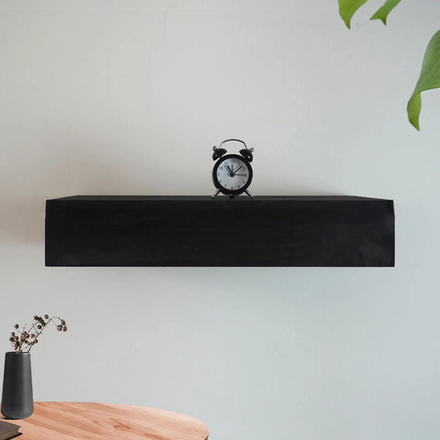 Floating Shelf Wall Mounted Drawer with Compartment Easy Installation Home Decor Storage Rack for Dorm Room Apartment Office
