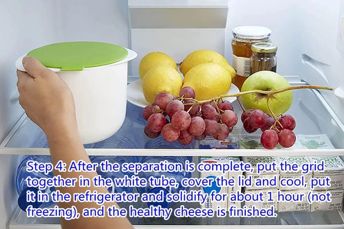 Kitchen Essentials,Microwave Yogurt Filter, Cheese Maker with Recipes