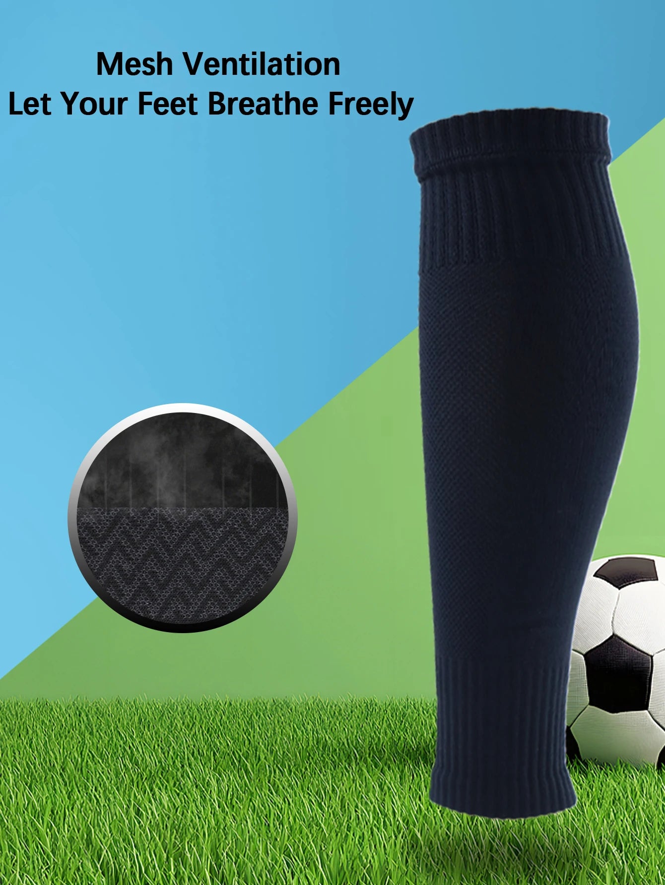 2 pairs of sports leg covers, calf socks, compression socks, and leg protectors