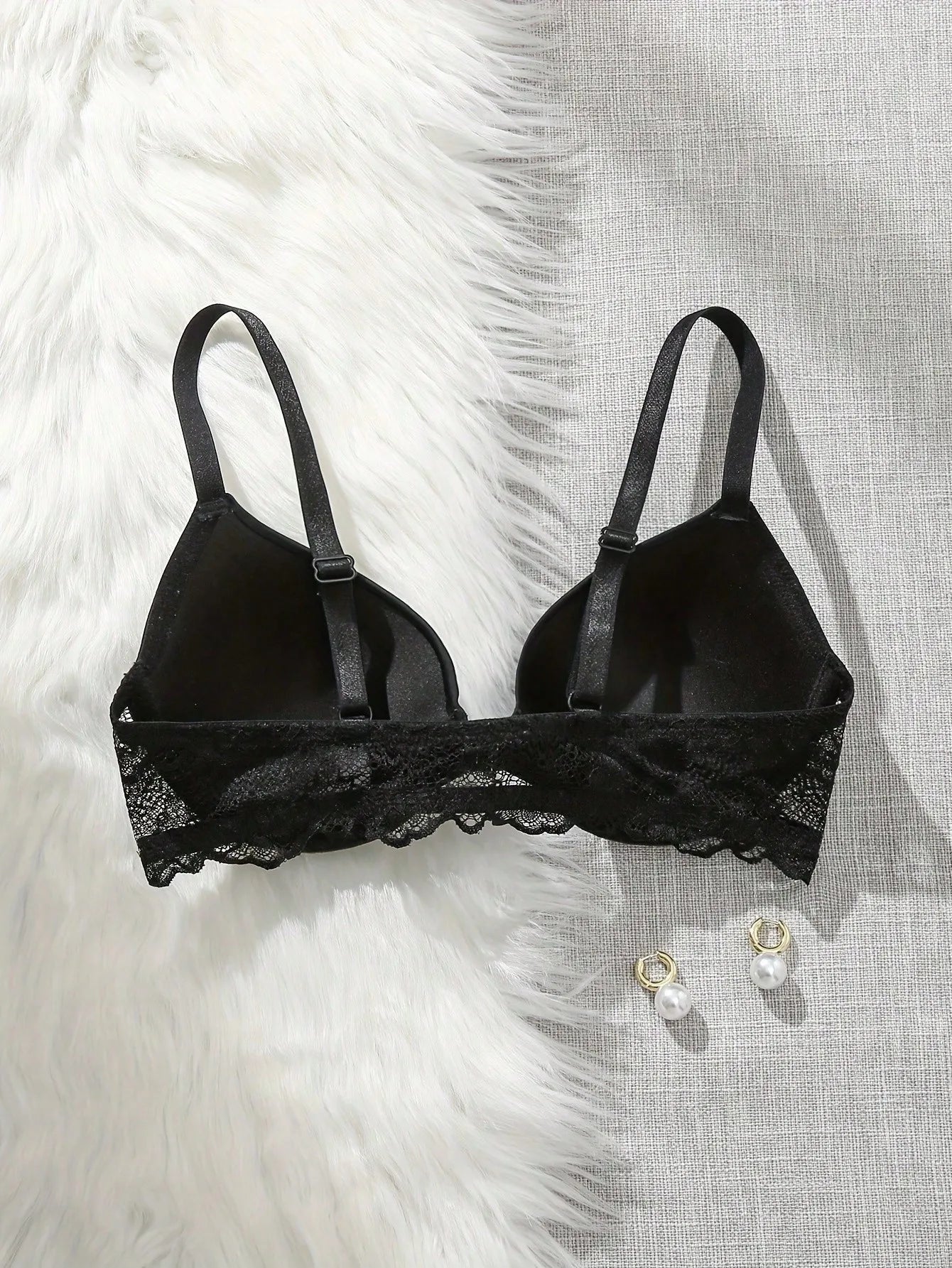 Lingerie female front buckle beautiful breast sexy lace splicing hundred comfortable gathered lingerie