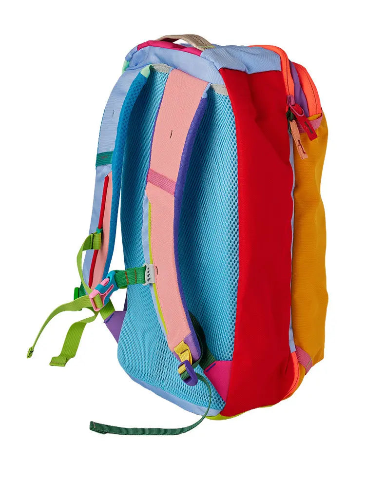 Nylon Backpack Large Capacity School Bag Students Casual Travel Commuter Double Shoulder Bag Lightweight Soft Padded Strap